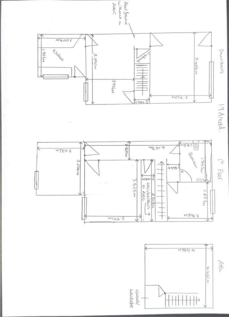 Floorplan for Arnold Street - California - Derbyshire - DE22